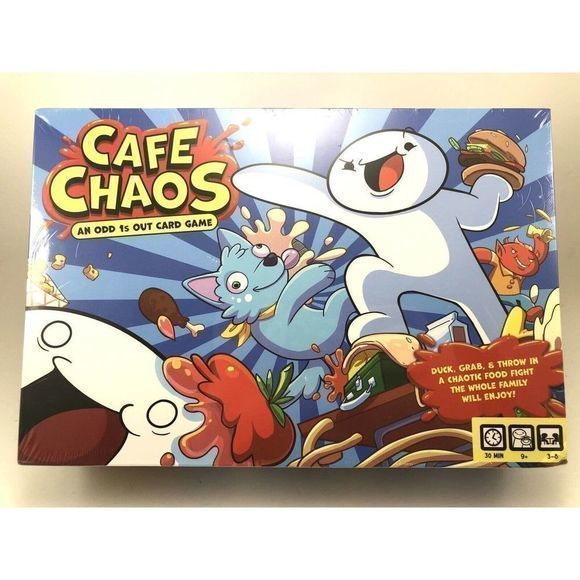 GAME Other - Cafe Chaos Card Game An Odd 1s Out Board‎ Game BRAND NEW & SEALED